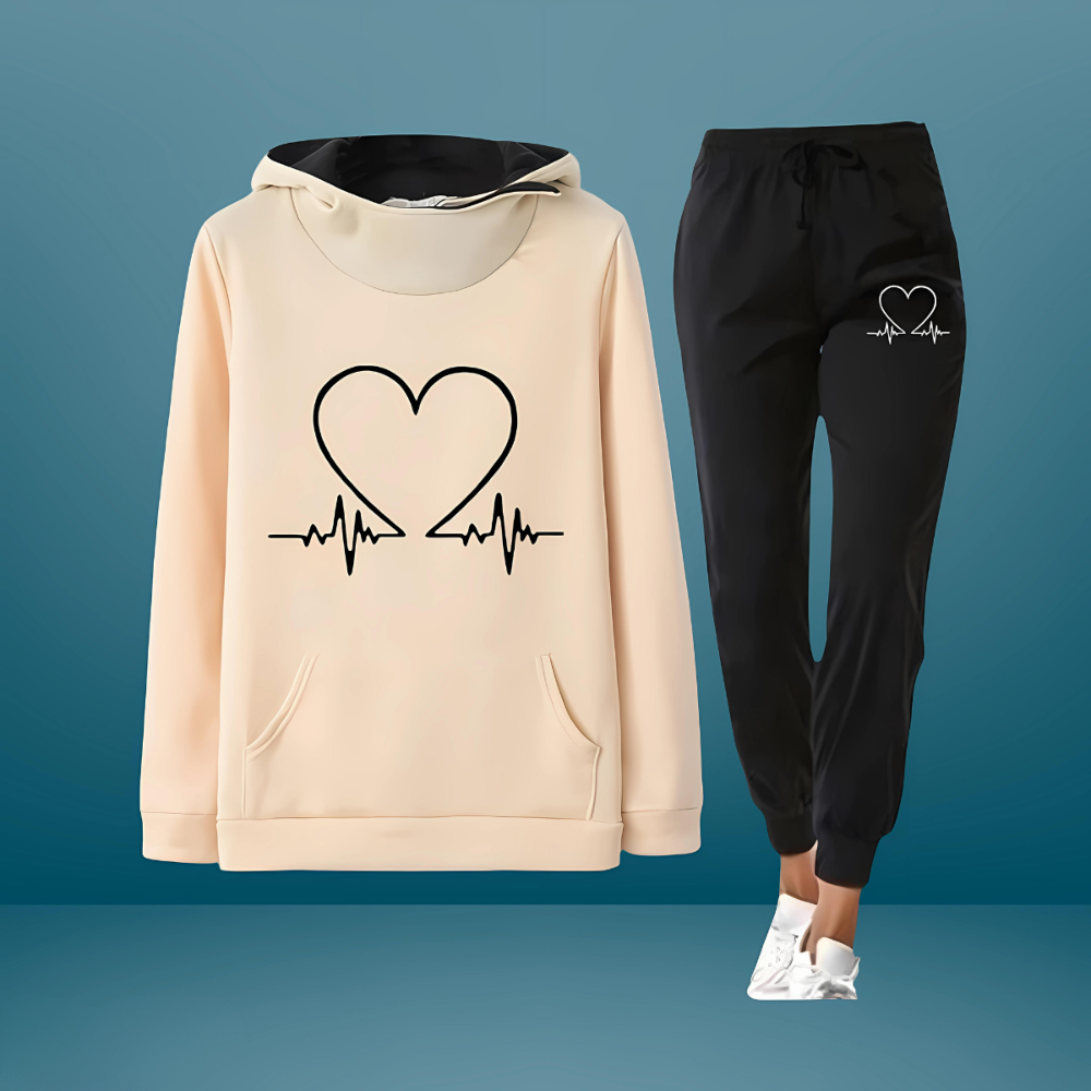 Heartbeat Contrast Lounge Set