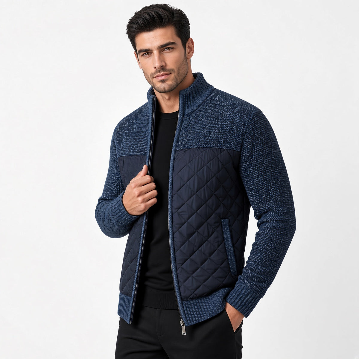 Ashworth Hybrid Quilted Jacket