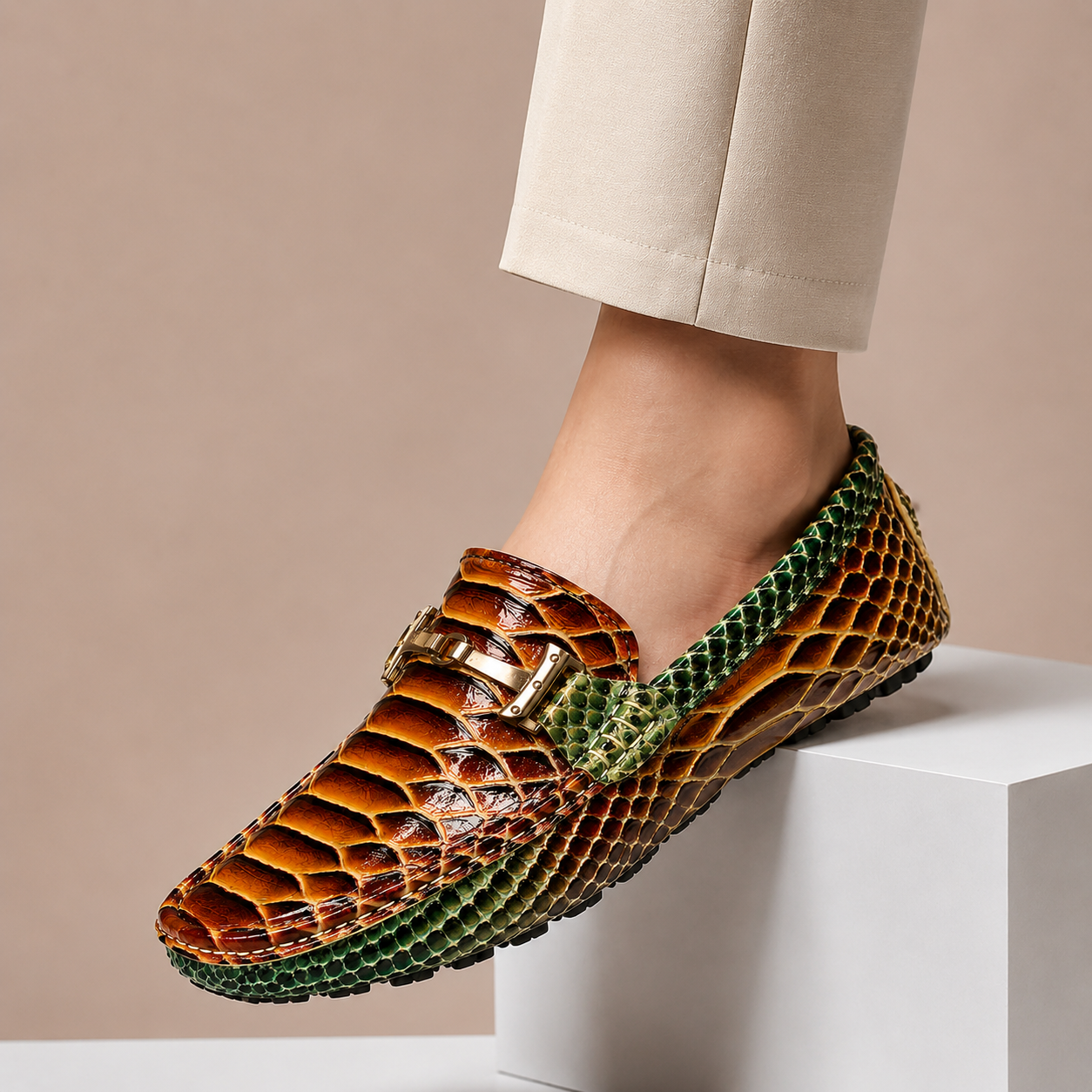Dorian Leather Bit Loafers