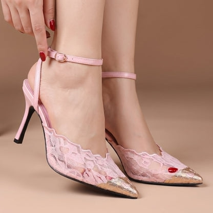 Fiorenza Lace Stiletto