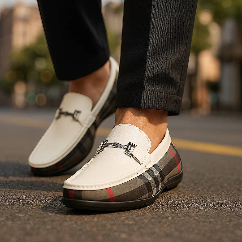 The Harrington Plaid Loafer