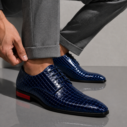 Cavallo Croc Oxfords