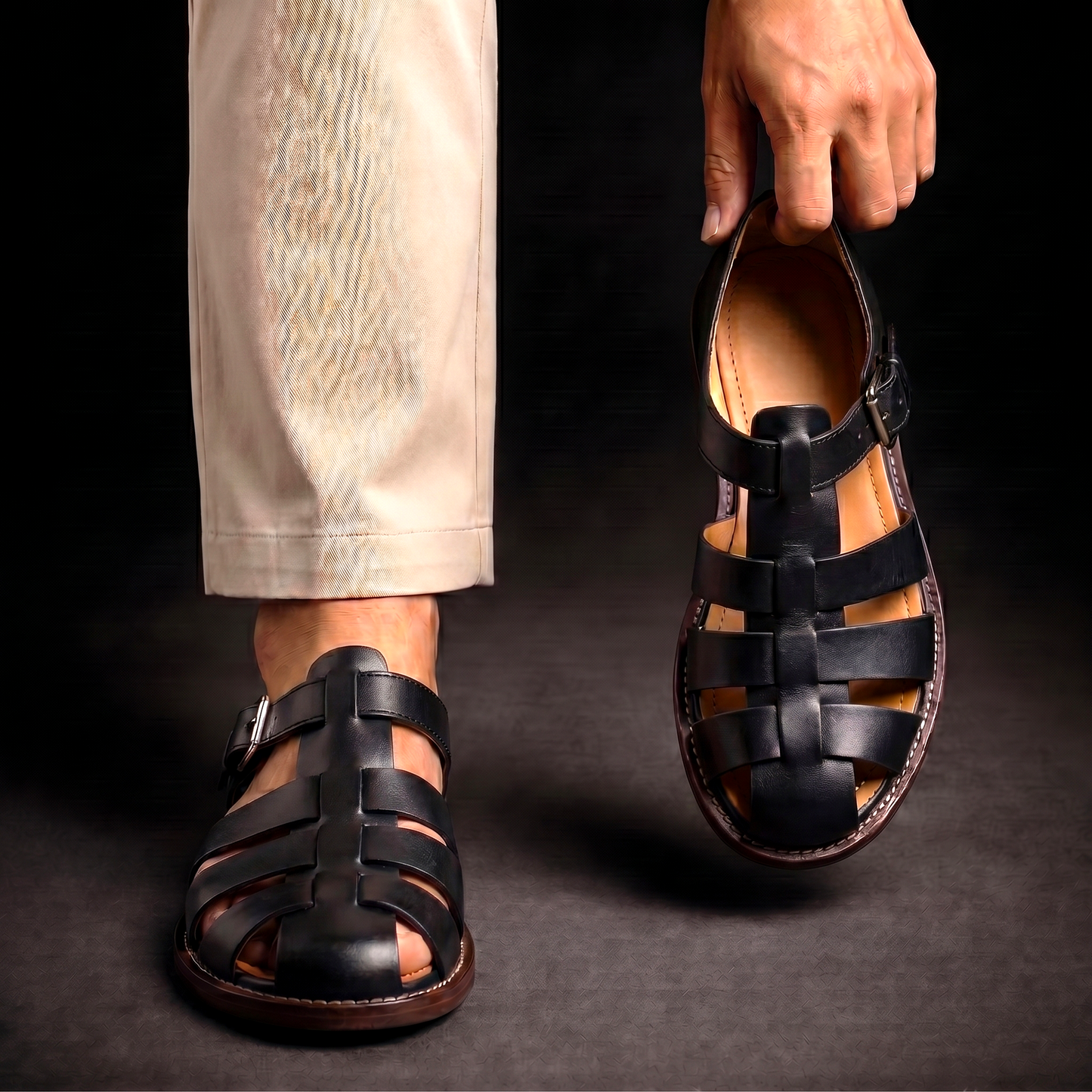 Pescatore Intrecciato Sandals