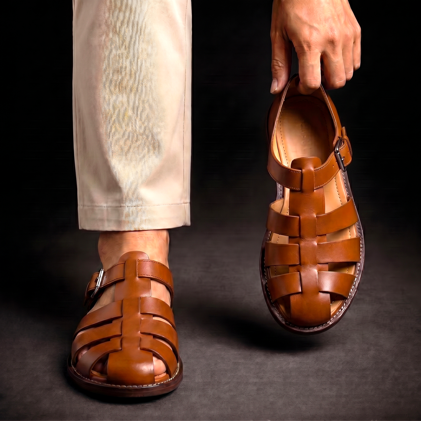 Pescatore Intrecciato Sandals