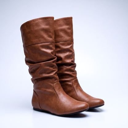 Vellona Slouch Knee-High Boots