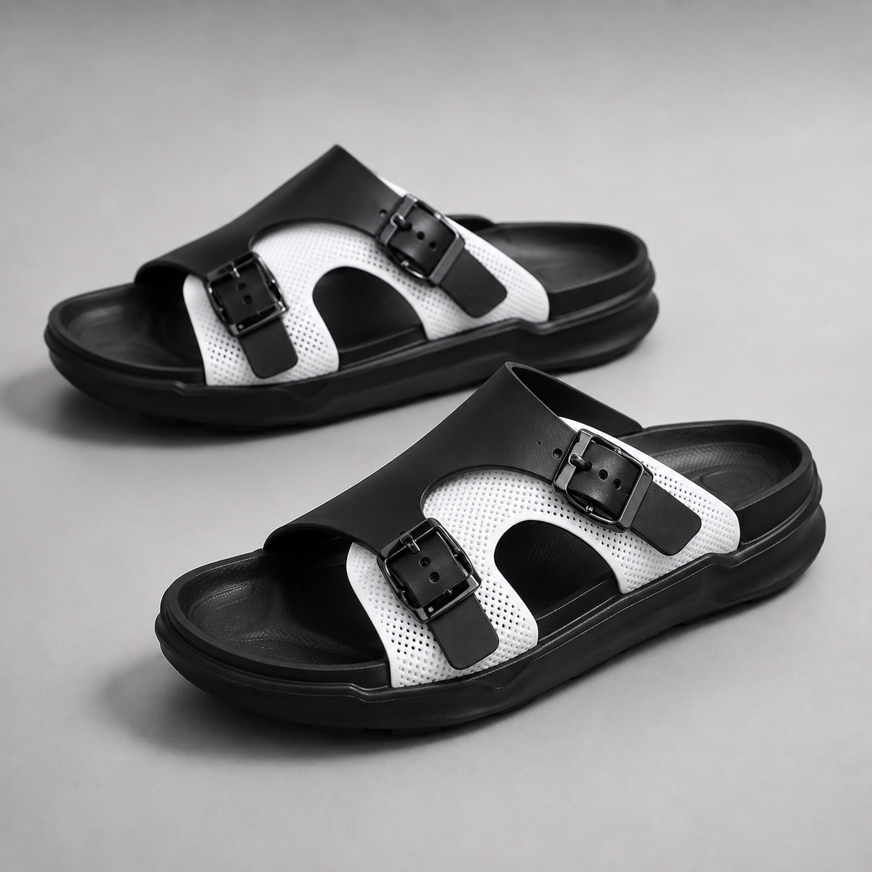 Rousseau Dual-Buckle Slides