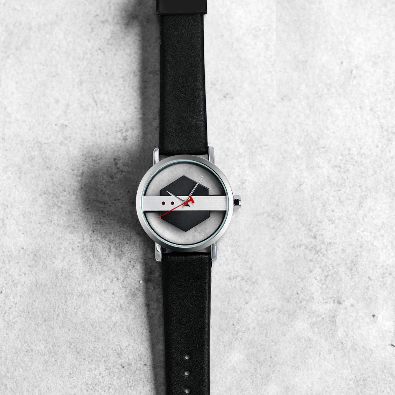 Obsidian Facet Timepiece