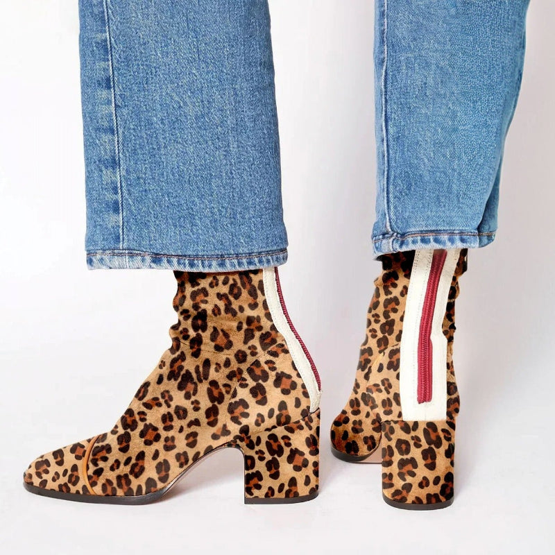 The Statement Suede Block Heel Boot