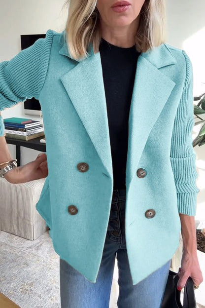 Bellamy Cashmere-Knit Casual Blazer