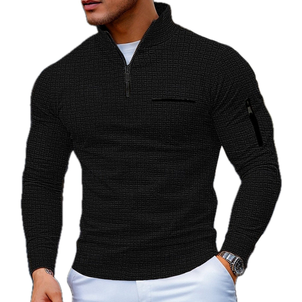Marchetti Quarter-Zip Polo