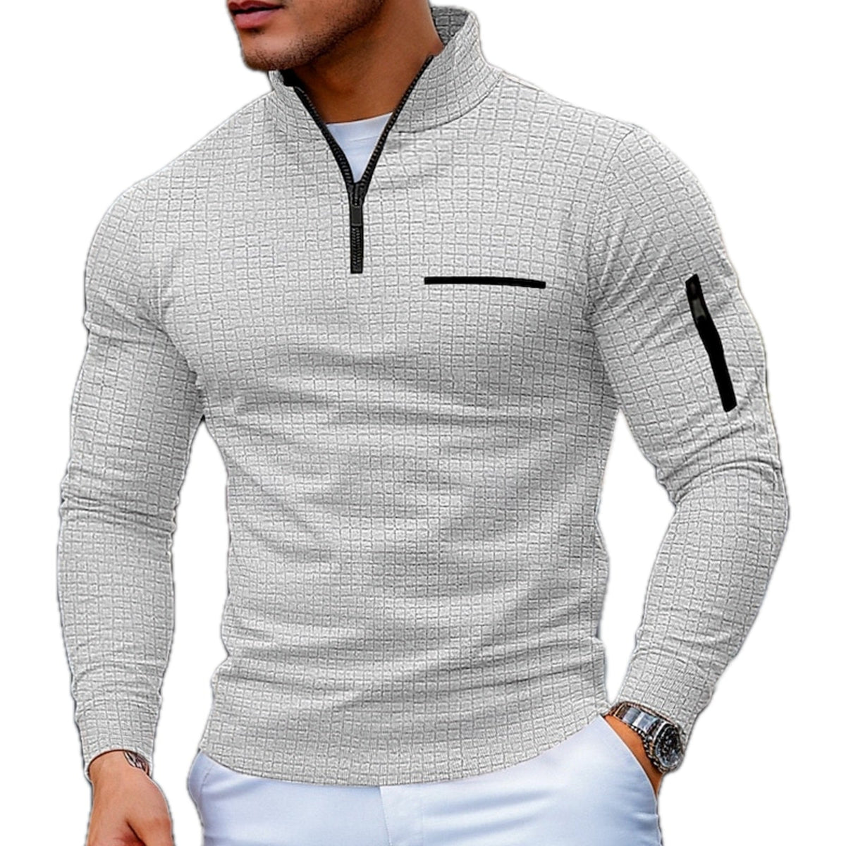 Marchetti Quarter-Zip Polo