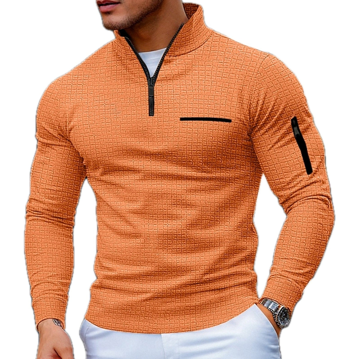 Marchetti Quarter-Zip Polo
