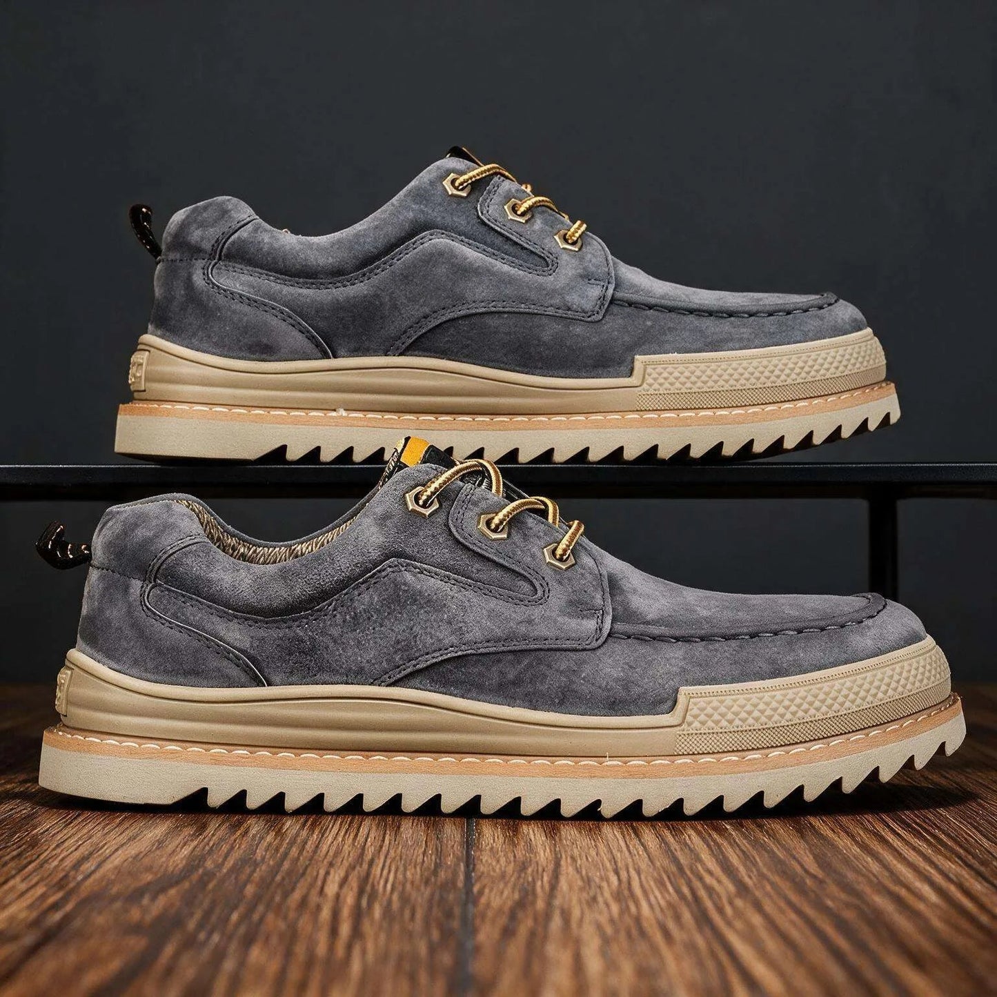 Harbor Leather Sneakers
