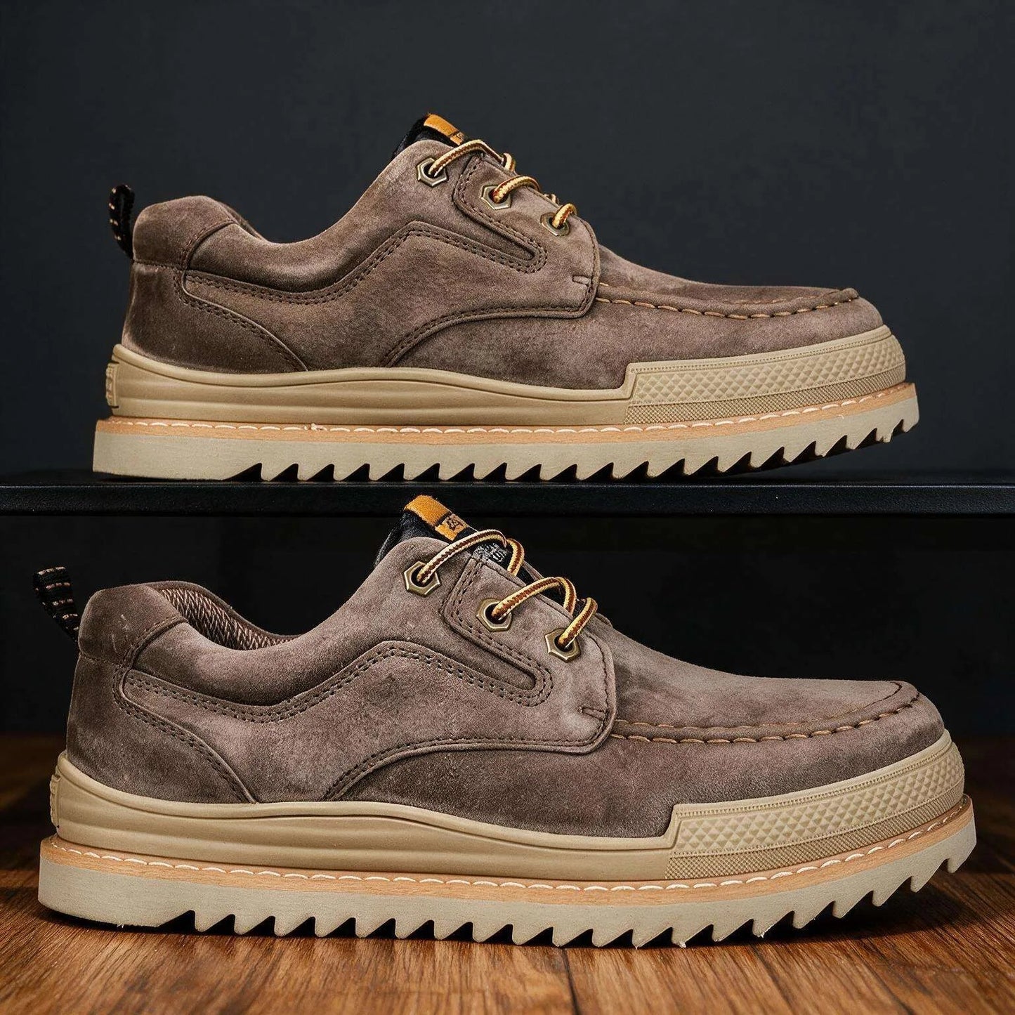 Harbor Leather Sneakers