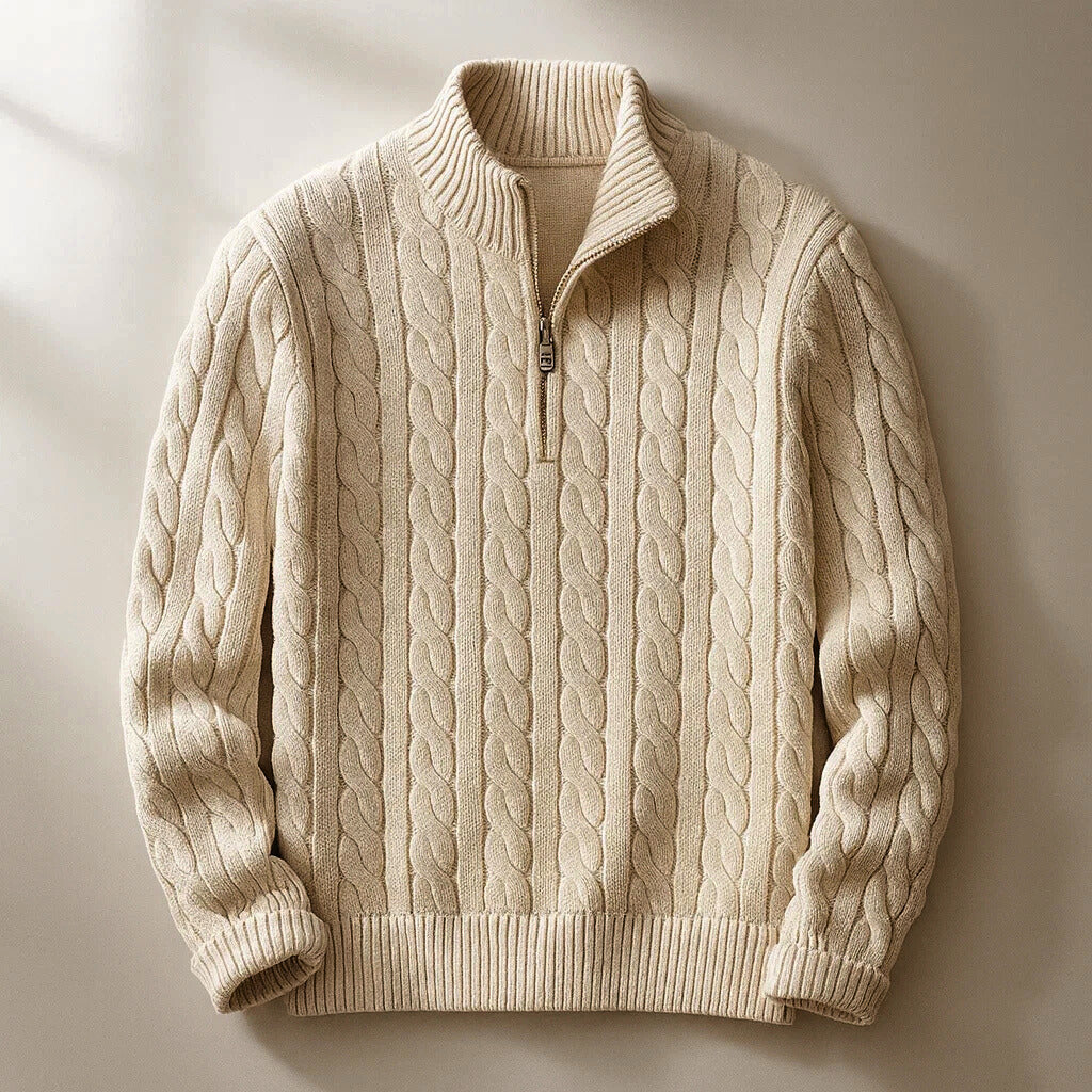 Camden Cable Quarter-Zip