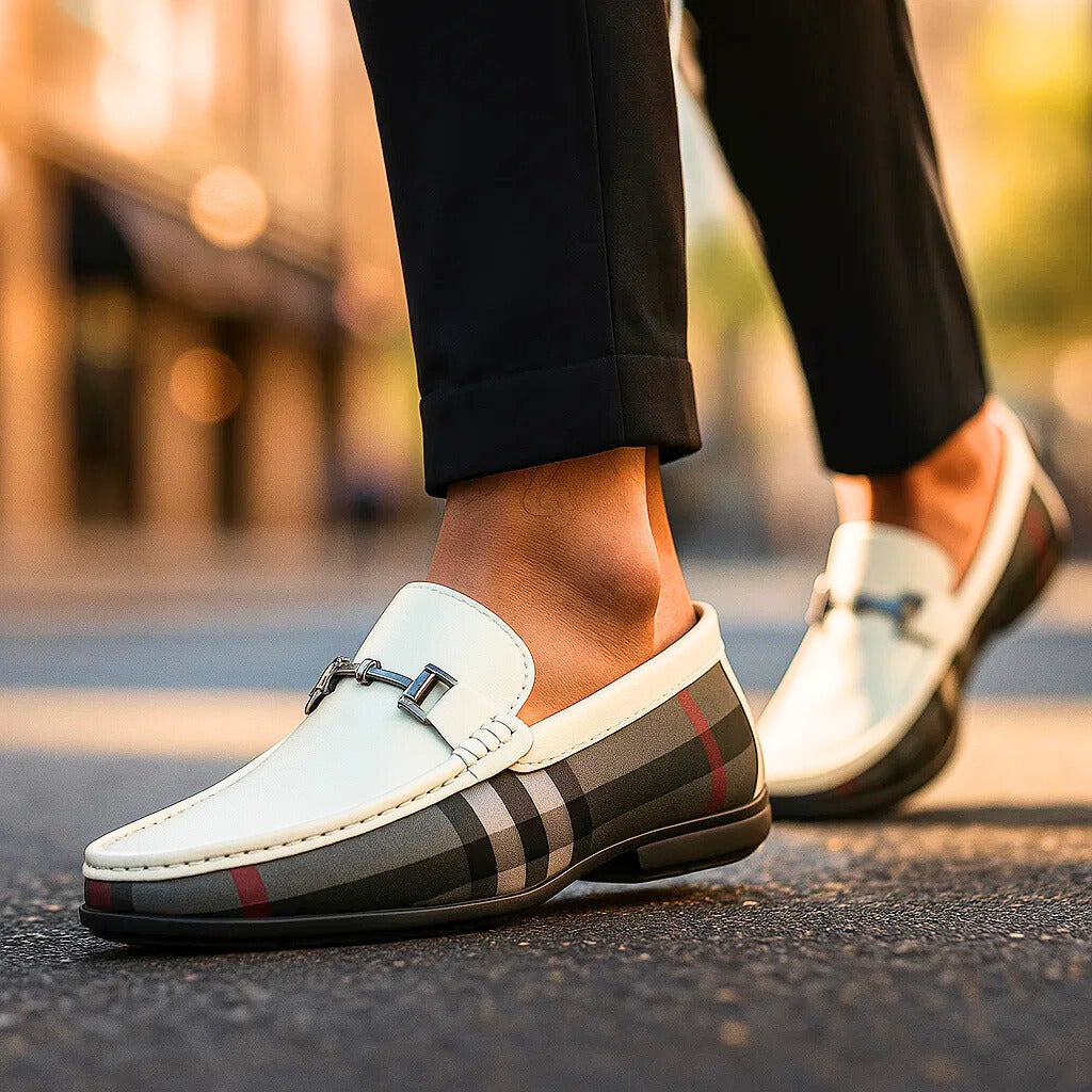 The Harrington Plaid Loafer