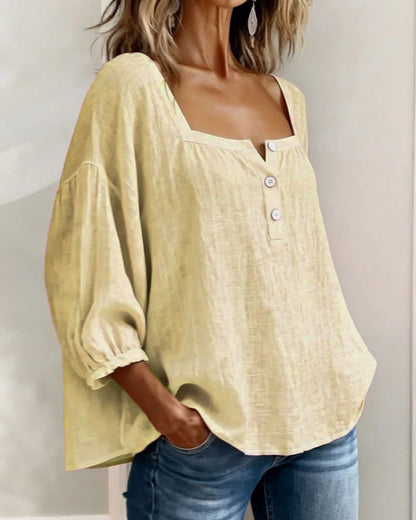 Amalfi Pullover Blouse