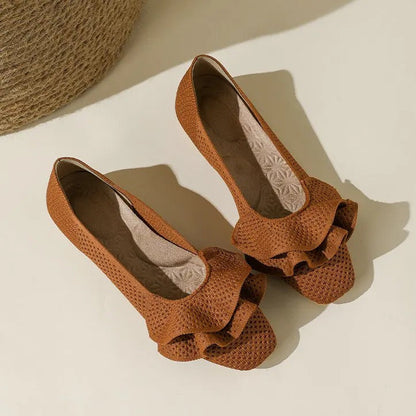 Amara Ruffle Flats