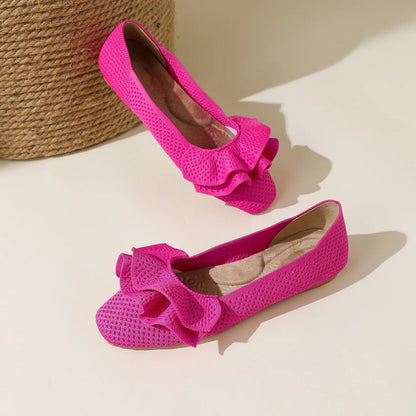 Amara Ruffle Flats