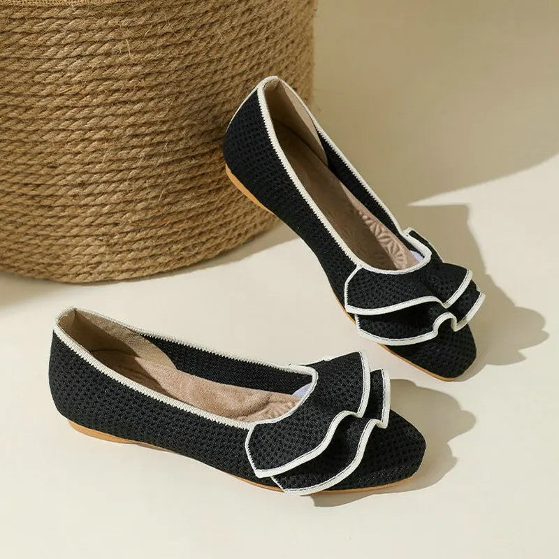 Amara Ruffle Flats