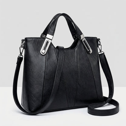 Iris & Iron - Panelled Leather Day Bag