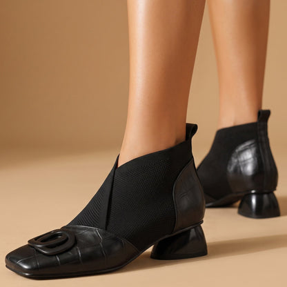 Amara Sock-Panel Boots