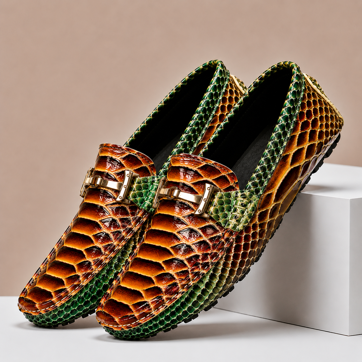 Dorian Leather Bit Loafers