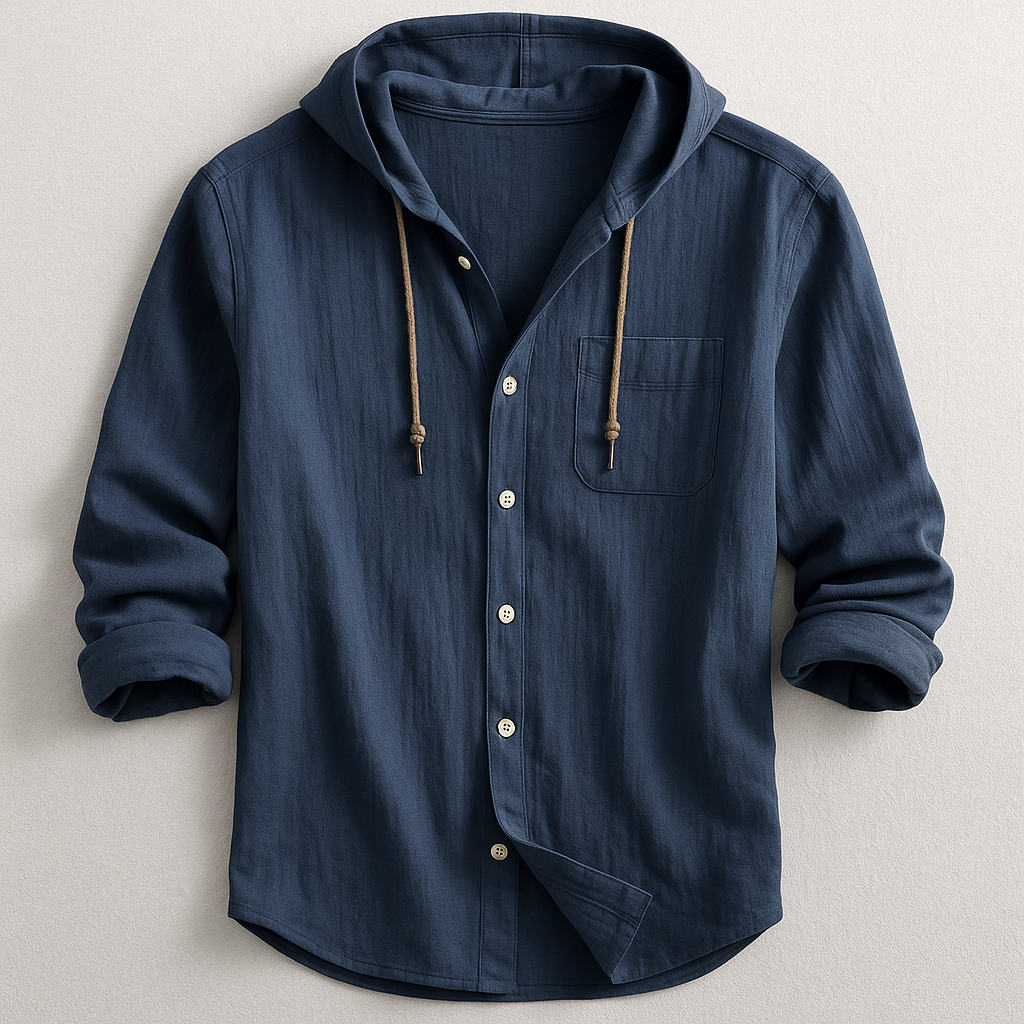 Harbour Drift Button-Through Hood