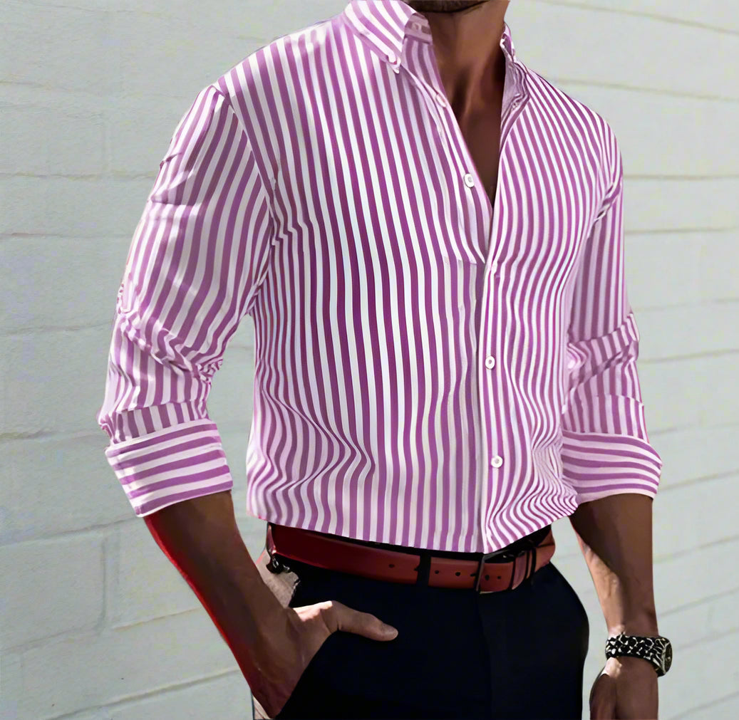 Mediterranean Classic Striped Shirt