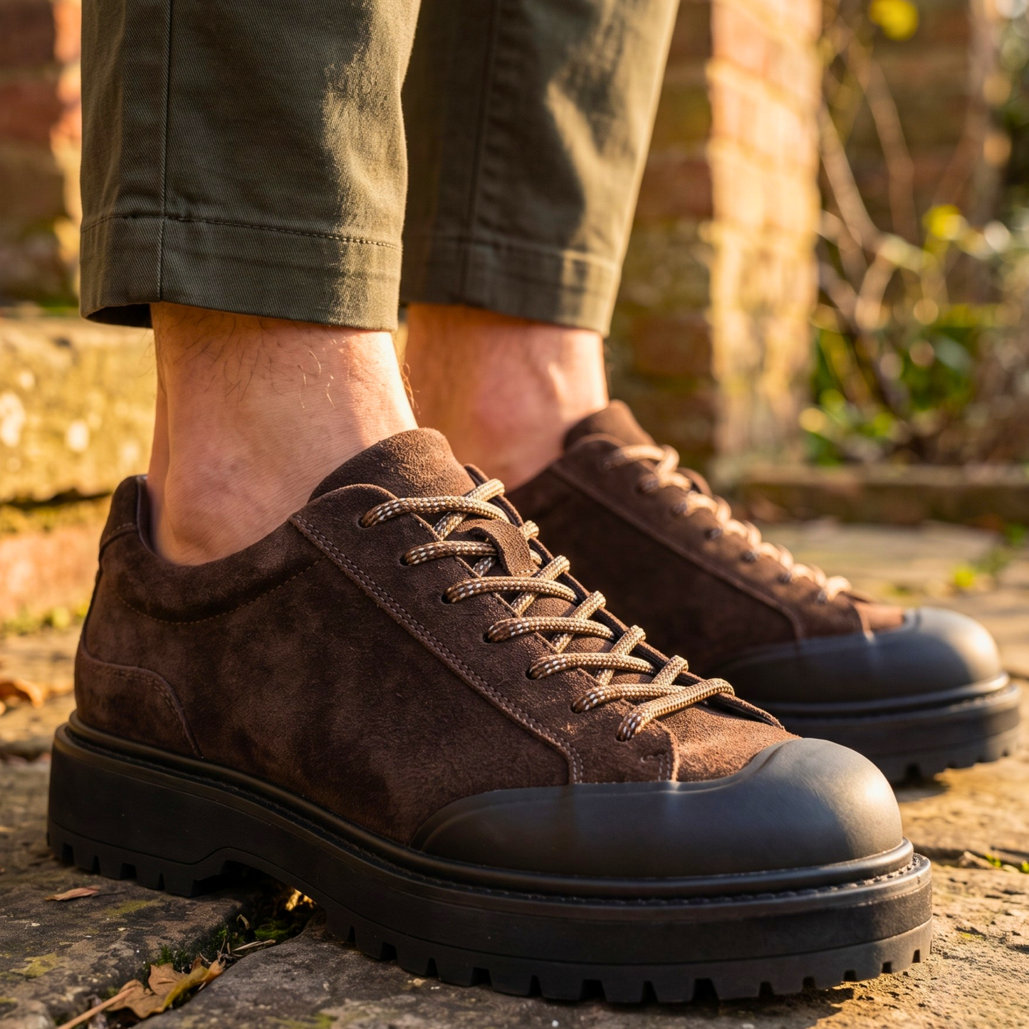 Braddock Suede Trail Lace-Ups