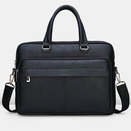 Executive Full-Grain Leather Attaché