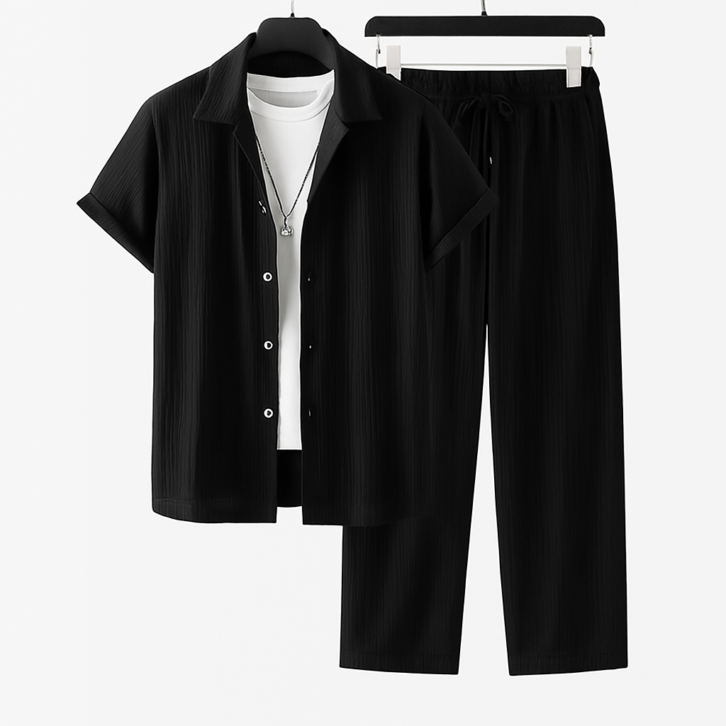 Palermo Textured Linen Set