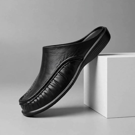 Holton Leather Mule Clogs
