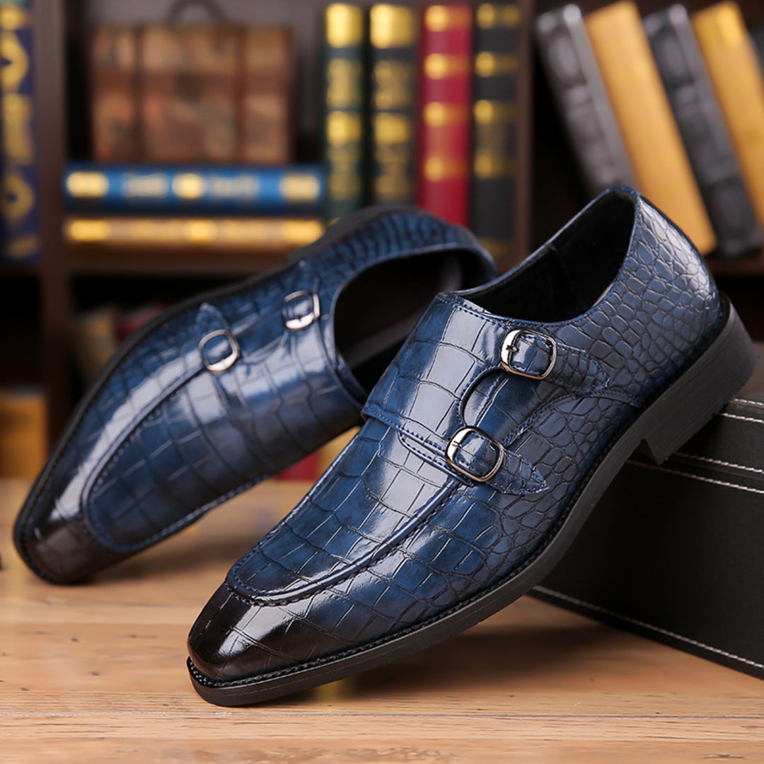 Premium Double-Buckle Loafer