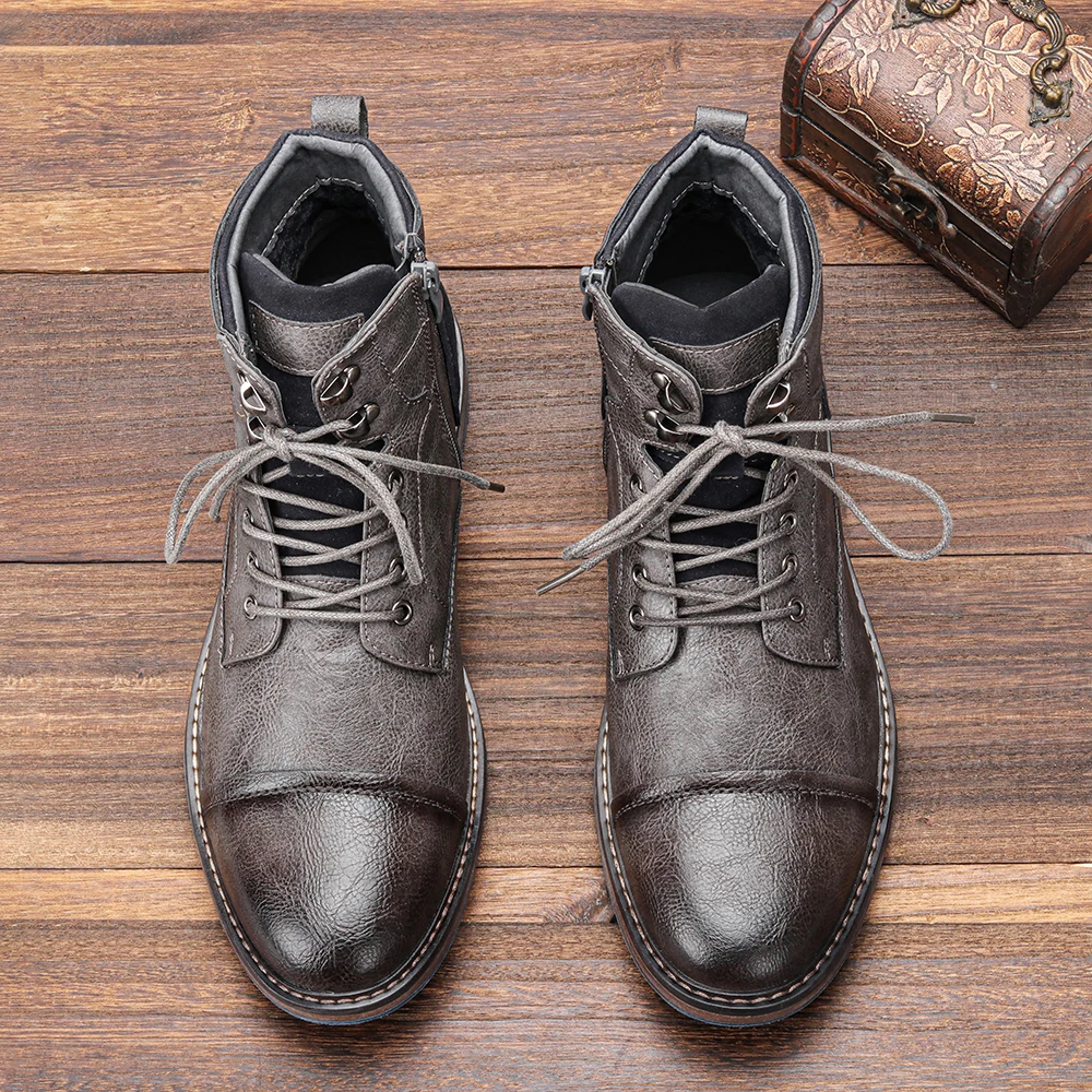 Heritage Cap-Toe Service Boots