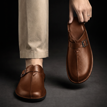 Monastero Burnished Clog Mule
