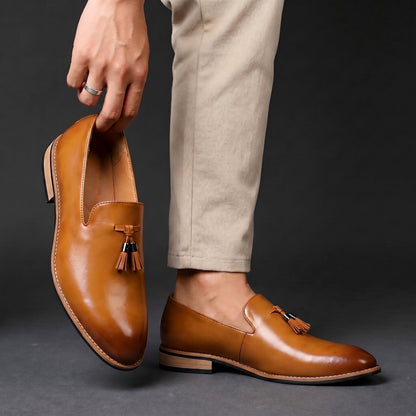 Bramante Ochre Loafers