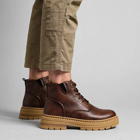 Warfield Leather Combat Boots