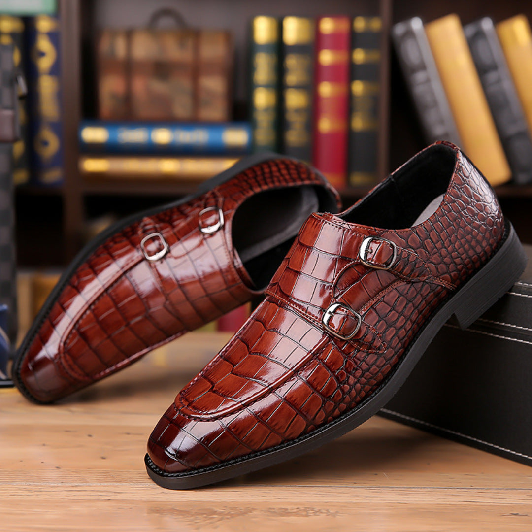 Premium Double-Buckle Loafer