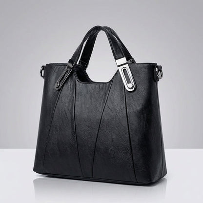 Iris & Iron - Panelled Leather Day Bag