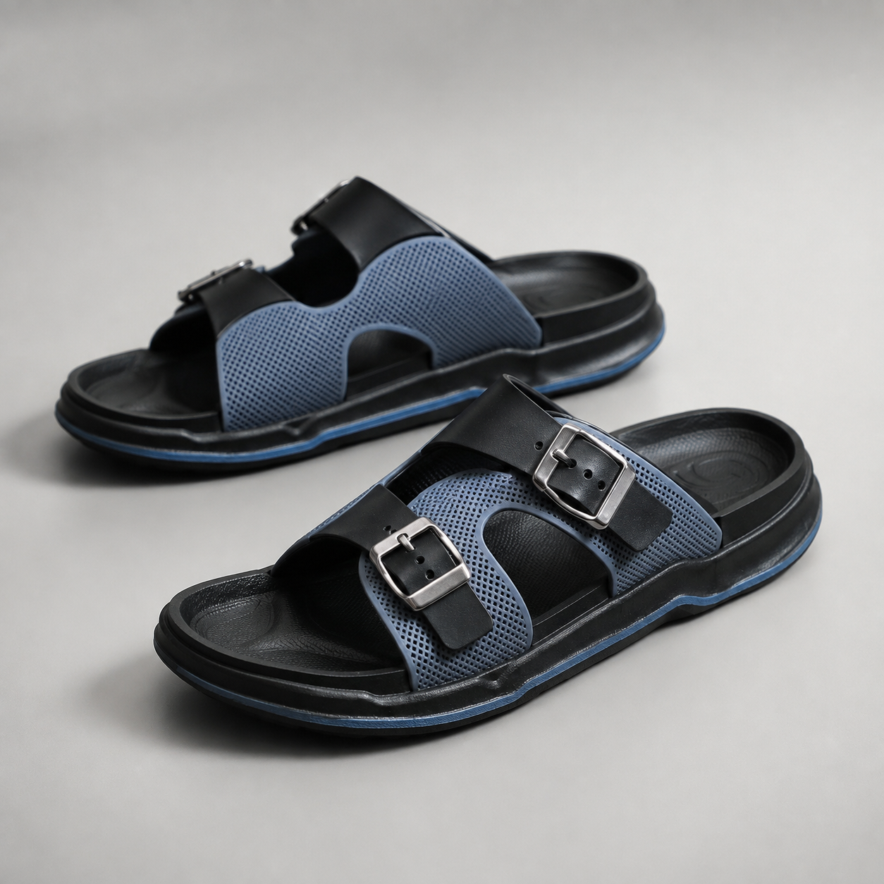 Rousseau Dual-Buckle Slides