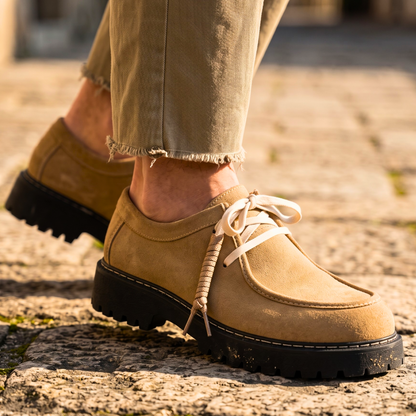 Kastellan Suede Moc-Toe