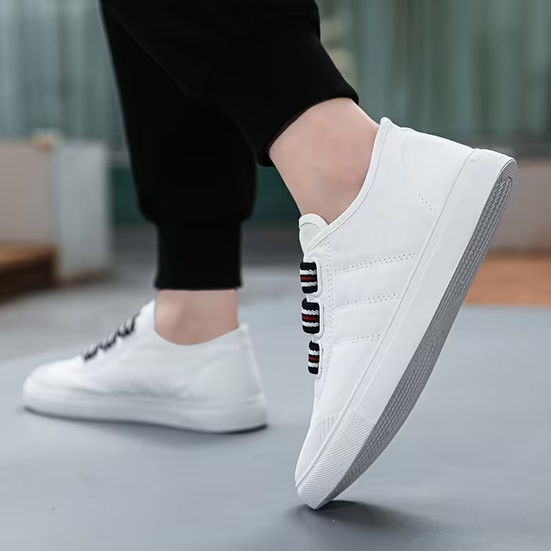 Noir Velcro Canvas Lo