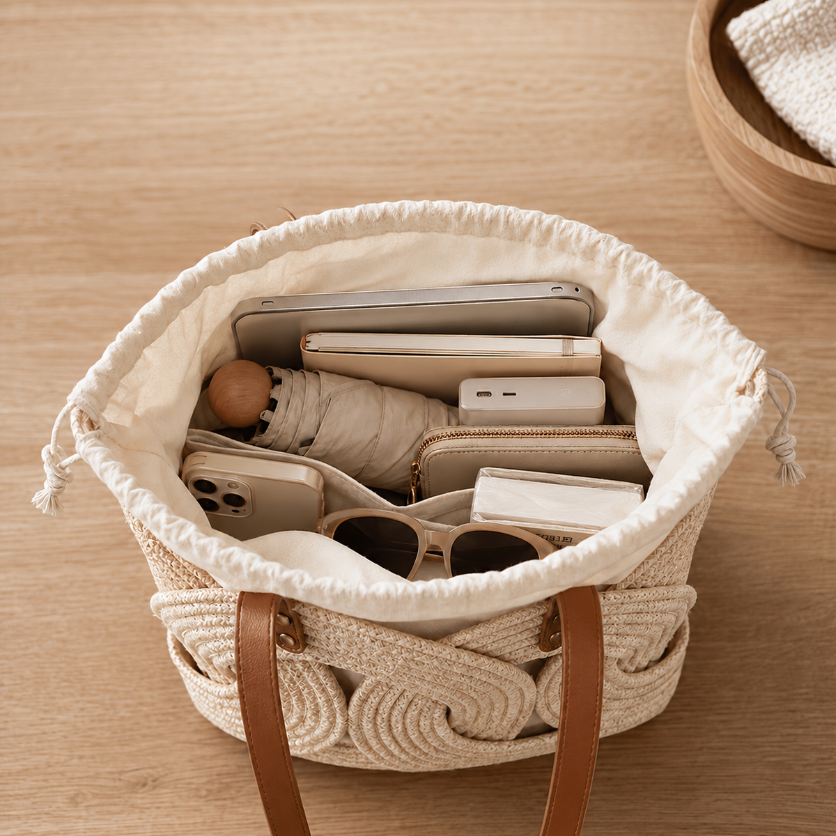 Marbella Woven Tote