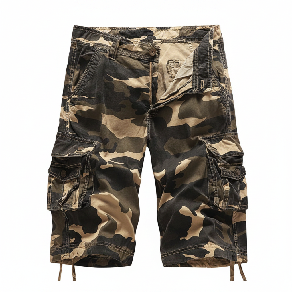 Fieldcraft Camo Multi-Pocket Short