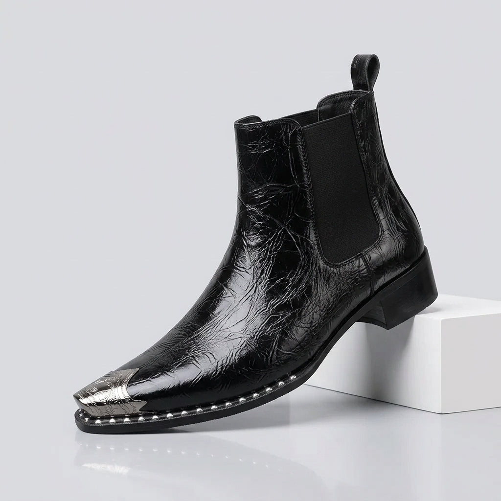 Renegade Metal-Toe Chelsea Boots