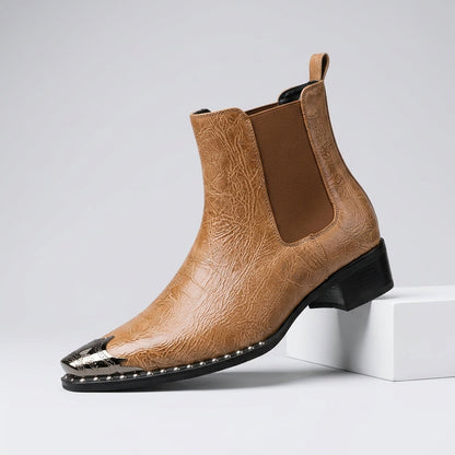 Renegade Metal-Toe Chelsea Boots