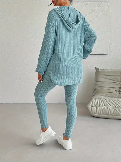 Oversized Hooded Loungewear Ensemble