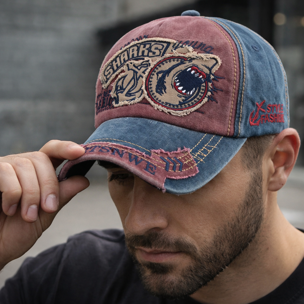 Apex Vintage Shark Cap