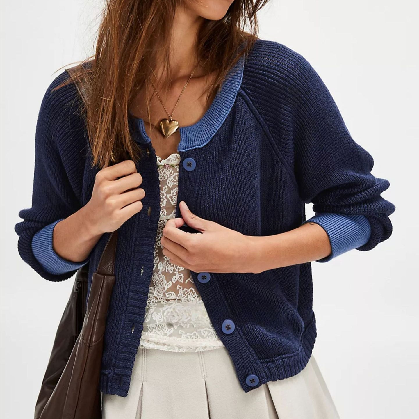 Ribbed Cashmere Cardigan